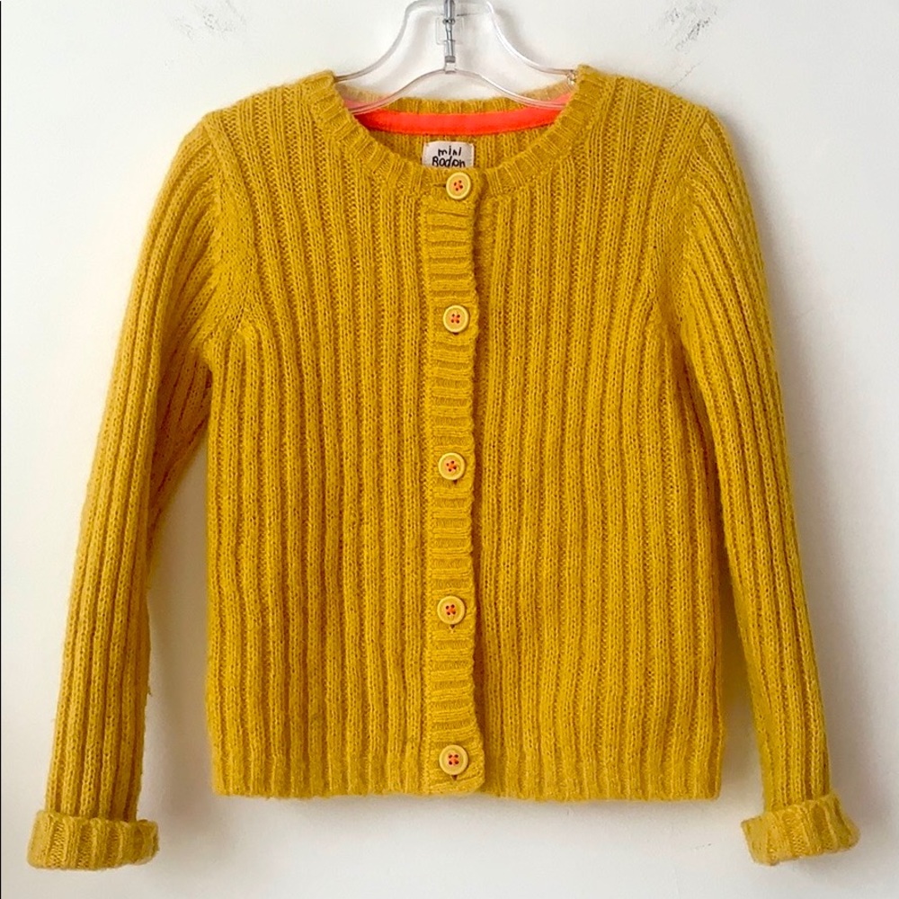 Mini Boden Mohair Blend Cardigan 4-5Y